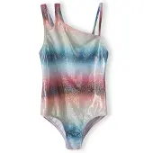 MINOTI Badpak blauw / oudroze / zwart