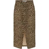 Vero Moda Rok 'VERI' donkerbeige / brokaat / zwart