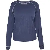 Usha Shirt blauw / navy / grijs