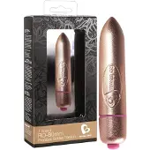 Rocks-Off RO-80mm - mini lipstick vibrator - 7 standen - goud
