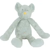 Happy horse Muis Mylo Knuffel 32cm - Groen - Baby knuffel