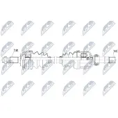 NTY Aandrijfas NPW-PE-037