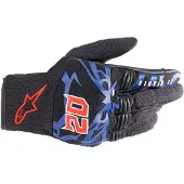 Alpinestars FQ20 Copper Zwart Blauw Felrood Maat S