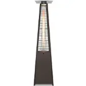 Garden Point Terrasverwarmer piramide Saturnus bruin