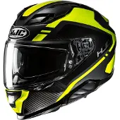HJC F71 Tozz Zwart Groen Geel Integraalhelm Maat XS