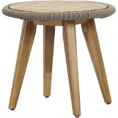 AVH-Collectie Napoli lounge tuintafel 50xH45.5 cm licht bruin
