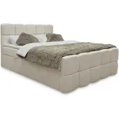 Juskys Boxspring Calgary - Incl. Opbergruimte - Beige