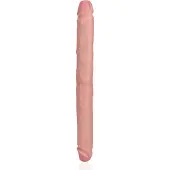 Realrock Extra Lange Dubbele Dildo 35.6 cm - Bruin
