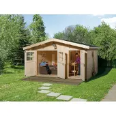 Weka Tuinhuis 261 - Onbehandeld - 400x295cm