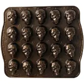 Nordic Ware Skull Bites bakvorm Brons