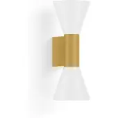 Wever & Ducre Odrey Up/Downlight Wandlamp Odrey 2.3 | Gold|White Matt