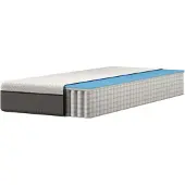 Emma Lite Matras 90x200 cm – Stevig Pocketvering Matras met 7 Zones - Grijs
