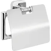 TESA Toiletpapierhouder, Toiletpapierhouder ELEGAANT met deksel chroom