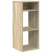 vidaXL Boekenkast 34x31x80 cm bewerkt hout sonoma eikenkleurig