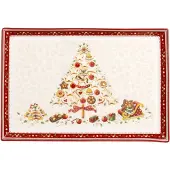 Villeroy & boch - Winter Bakery Delight Plateau à gâteaux rectangulaire, grand 39x26,5cm
