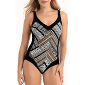 Anita Badpak Sidonia | Maat: 38C | Kleur: Zwart/Print