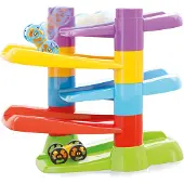 Quercetti Racebaan met Flip Auto's, 7dlg.