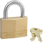 Masterlock Hangslot - Massief Messing - 50 mm - 150EURD