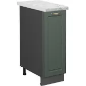 Vicco Fame-Line Apotheekkast – 30 cm, WB Marmer Groen-Goud Landhuis