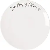 Villeroy & Boch 6x Villeroy & Boch Verklaring, Bord, Wit