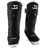 Joya Joyagear Velcro Scheenbeschermers - Katoen - Zwart - S