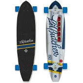 Streetsurfing Street Surfing Cut Kicktail Longboard - 36 Inch - Cruiser - 8-Laags Maple - ABEC 9