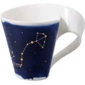 Villeroy & Boch NewWave Sterren Schorpioen, Kopje, Blauw, Wit, Zwart