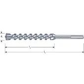 Rotec Hamerboren SDS-MAX 'Zentro' 25,0x400/520 mm - 2032502