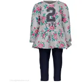 Blue Seven Setje College 2 Petal grijs gemeleerd Blue Seven - Maat 68