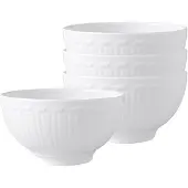 Villeroy & Boch Kom Cellini Wit (4-delig)