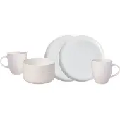 Villeroy & boch Ontbijtset Crafted Cotton Wit (6-delig)