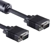 S-Impuls S-VGA-Monitorkabel 2x15pol HDD-St 75Ohm Ferrit 15m