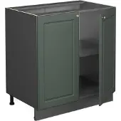 Vicco Fame-Line Wastafelkast – 80 cm met legplank, WB Eik Groen-Goud Landhuis