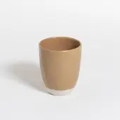 The Table | Atelier Mok 290 ml Cinnamon - lichtbruin - handgemaakte koffiebeker - koffiemok - theebeker