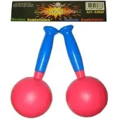 Partyxplosion Paar sambaballen assortie kleuren