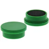 Smit Visual Whiteboard Magneten 20 mm - Groen - 10 Stuks