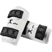 JCalicu Taekwondo-onderarm-beschermers | WT | Wit (Maat: XS)