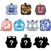 Blox Fruits Blox Fruit minifiguren - Blauw