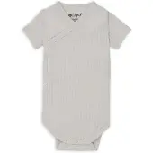 Lodger Rompertje Shortsleeve Seersucker Steel-Maat 80