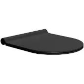 GSI Kube X Color Wc Toiletzitting, SLIM, Soft Close, mat zwart