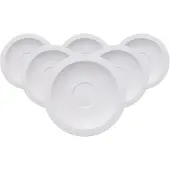 Villeroy & Boch Suppenuntertassen White Pearl ø 18,5 cm Set van 6