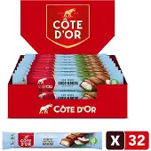 Côte d'Or chocoladerepen kokos melk - 44g x 32
