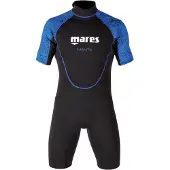 Mares Aquazone Manta 2.2 Mm Short Sleeve Shorty Zwart 3XL Man