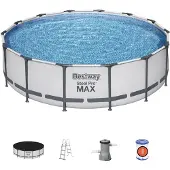 Bestway Bovengronds Ronde Zwembad Bestway 56950 Stalen Pro Max 56950 427x107cm
