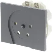 Berker K1 CONTACTDOOS INBOUW TELEFOON ANTRACIET
