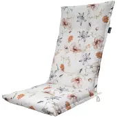 Madison tuinstoelkussen Eco Florina natural - 50% Katoen / 45% Polyester / 5% Diverse - Tuinkussens hoge rug dik -