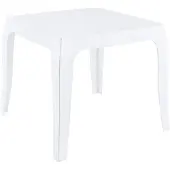CLP Queen - Bijzettafel wit glans