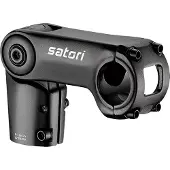 Satori stuurpen Hatchback verstelbaar 31.8/110 mat zwart