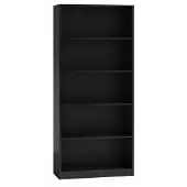 Topeshop Onyx R80 Boekenkast ZWART