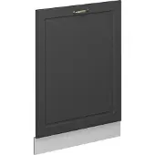 Vicco Fame-Line Vaatwasserfrontpaneel – 60 cm zonder werkblad Anthrazit-Gold Landhaus